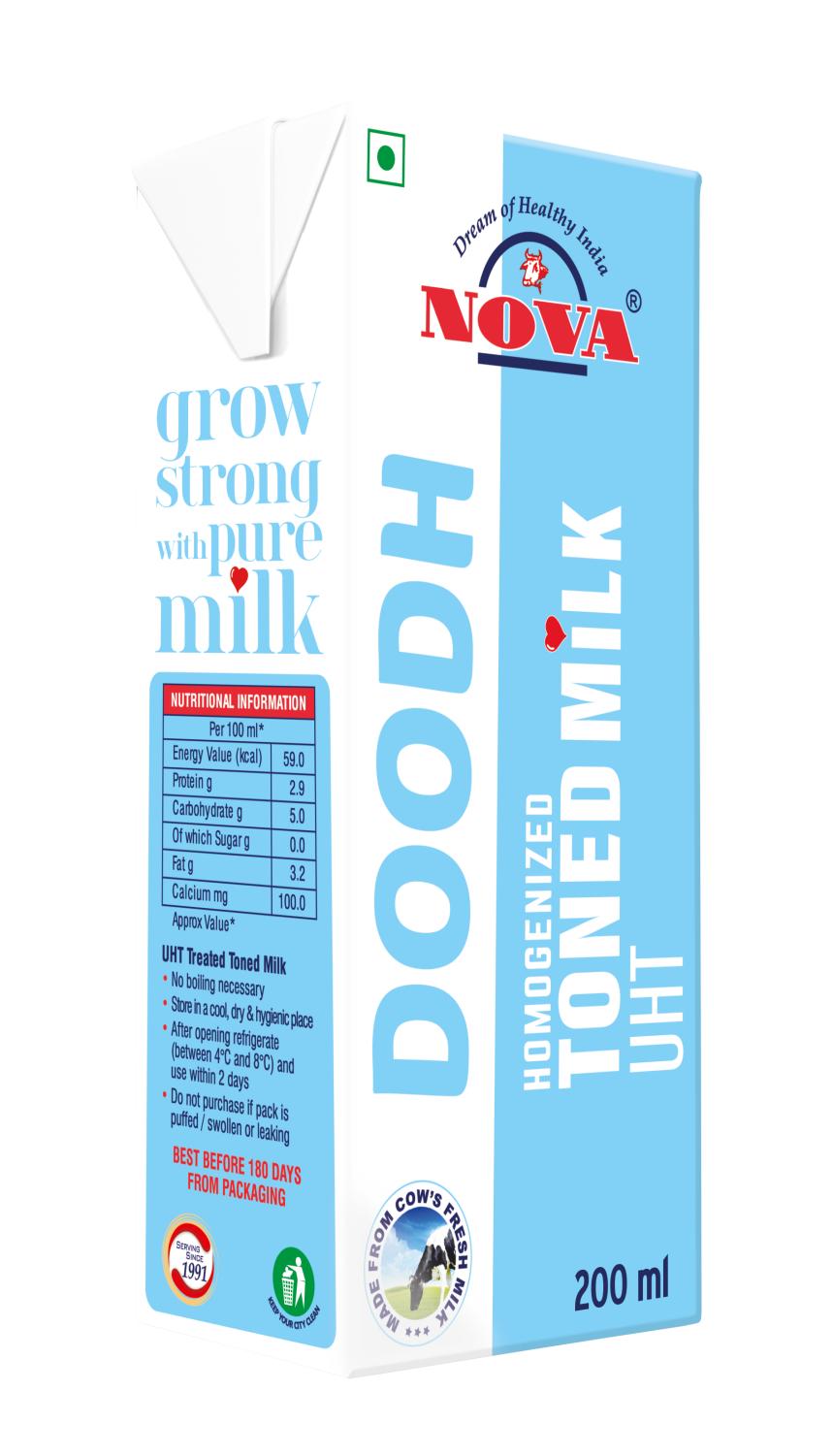 Nova UHT milk
